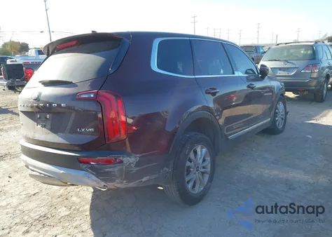 2021 Kia Telluride Lx из США, поврежденный, VIN 5XYP2DHCXMG164368
